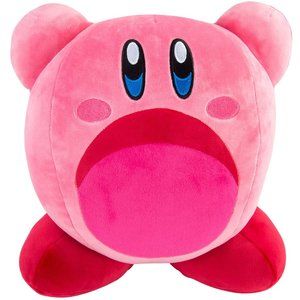 Club Mocchi Mocchi Kirby Plush Inhaling Mega 15-inch Plushie Collectible Squishy